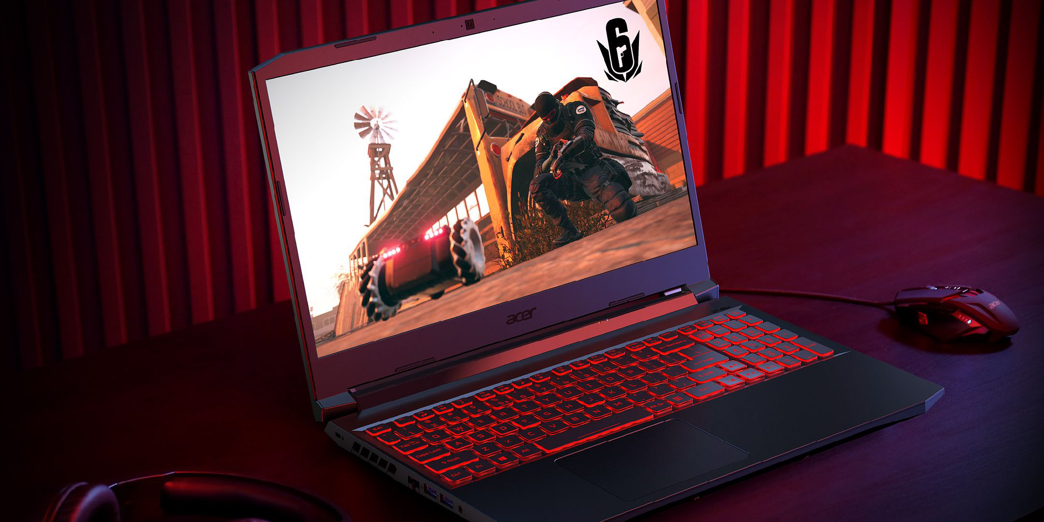Acer Nitro 5 Intel Core i5-11400H 15.6" NVIDIA RTX3060 16GB 512GB W11H 6